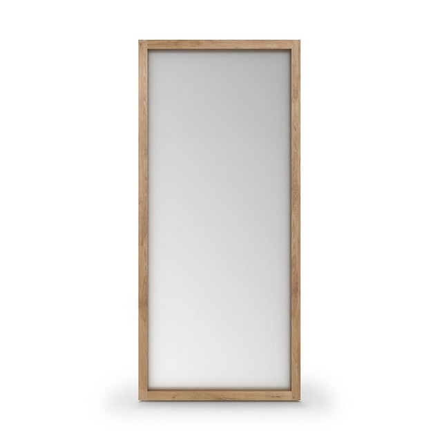 Ethnicraft Oak Light Frame Floor Mirror