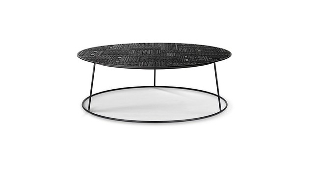 Ethnicraft Ancestors Tabwa Round Coffee Table