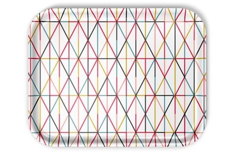 VITRA CLASSIC TRAYS - GRID MULTICOLOUR LARGE