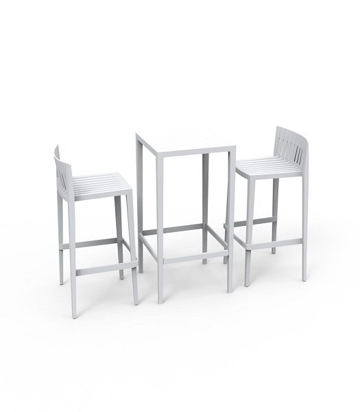 Vondom Spritz set of 1 Bar Table+2 Bar Stool H:97cm