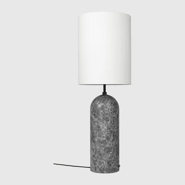 Gubi Gravity Floor Lamp Grey Marble base - Bodenleuchte