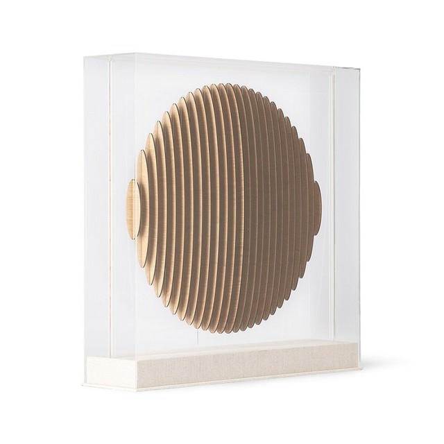 hkliving   Wooden Circle Art Frame