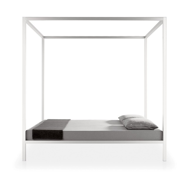 MDF Italia Aluminium Bed - Himmelbett