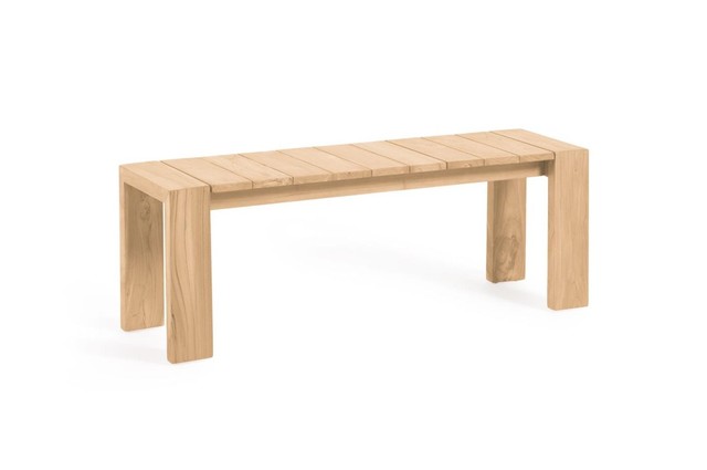 Kave Home VICTOIRE Gartenbank Teak