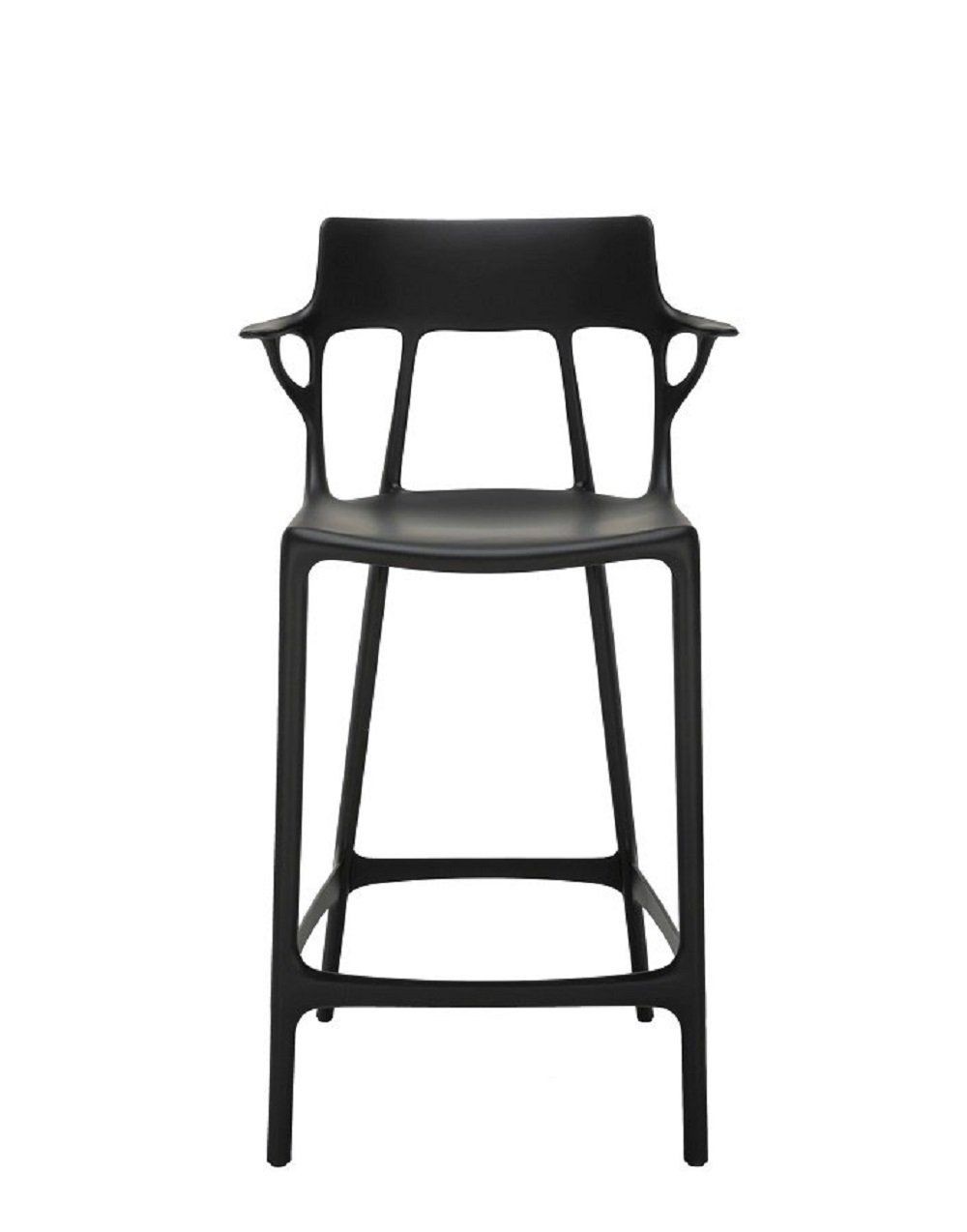 Kartell A.I. Stool Recycled - Schwarz - 75 cm--19