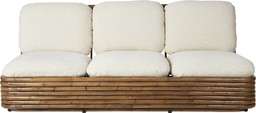 GUBI Bohemian 72 Sofa - Fully Upholstered - Sofa - Dedar Chevron Outdoor 002--7