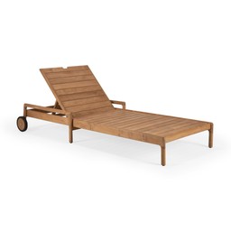 Ethnicraft Jack Outdoor Sonnenliege Teak - Ohne Kissen--0