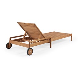 Ethnicraft Jack Outdoor Sonnenliege Teak - Ohne Kissen--3