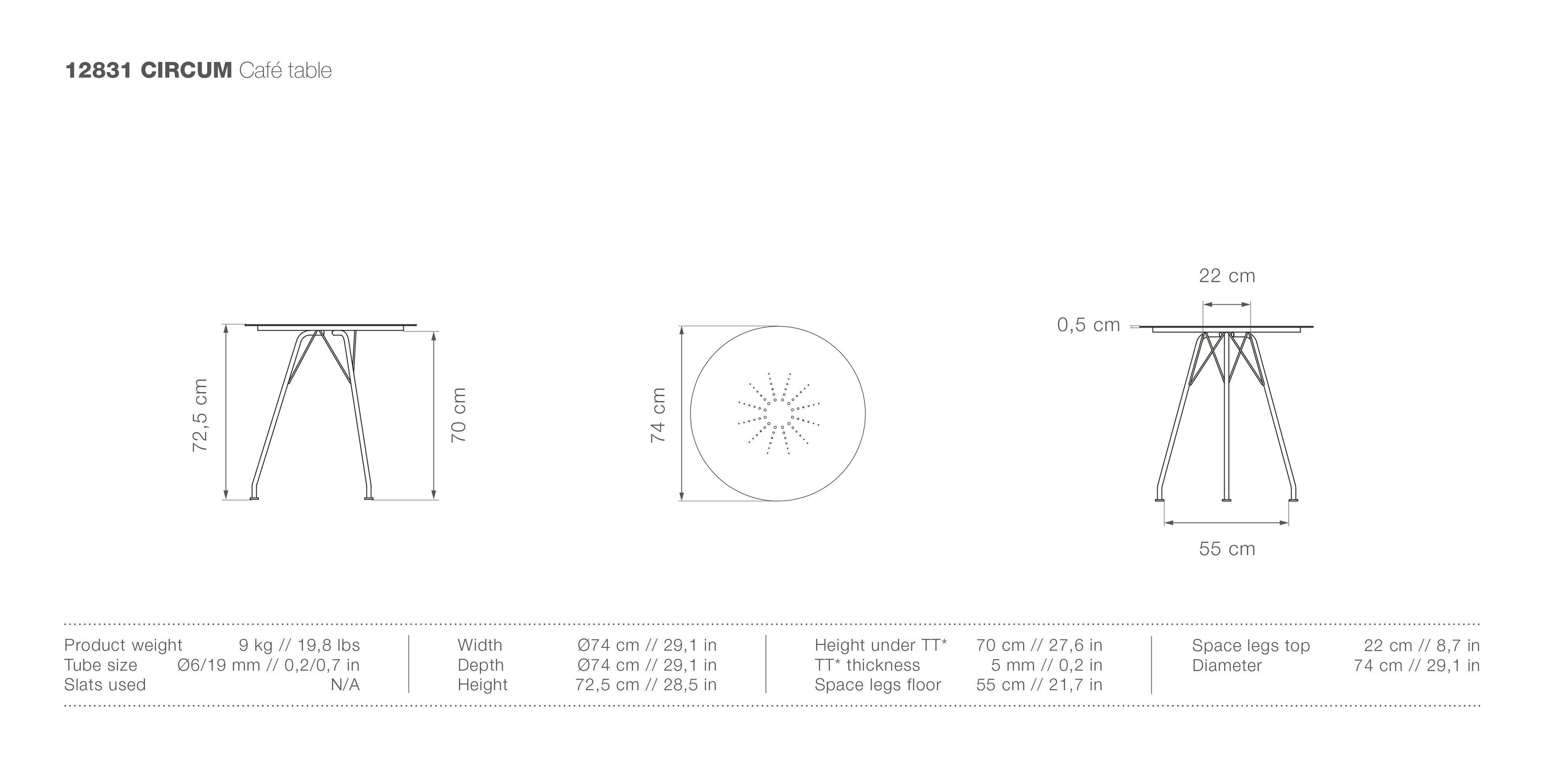 Houe Circum Cafe Table--21