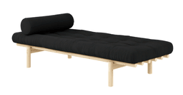 KARUP NEXT DAYBED -  101 Clear lacquered - 511 Charcoal--6