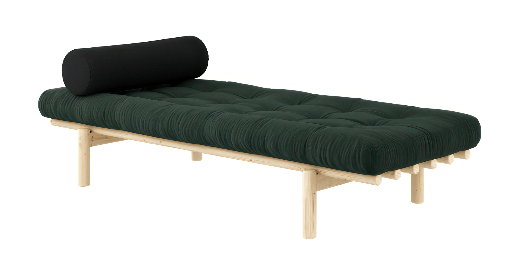 KARUP NEXT DAYBED - 101 Clear lacquered -  512 Seaweed--7