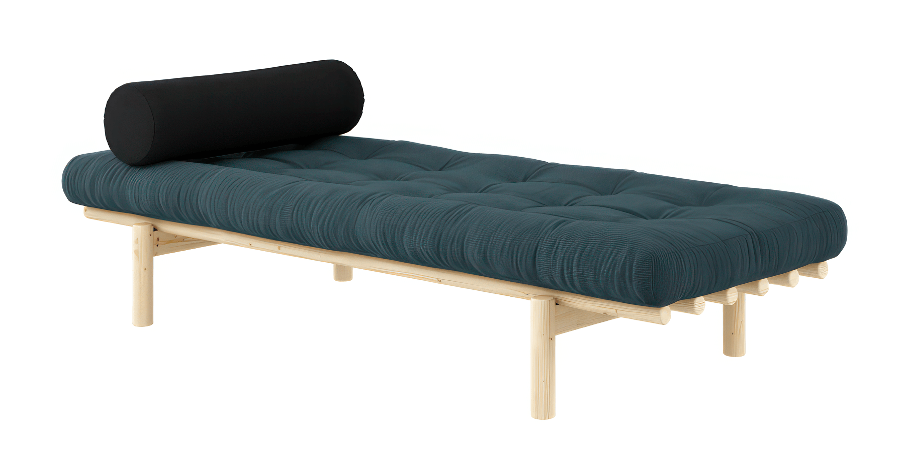 KARUP NEXT DAYBED - 101 Clear lacquered -  513 Pale Blue--8