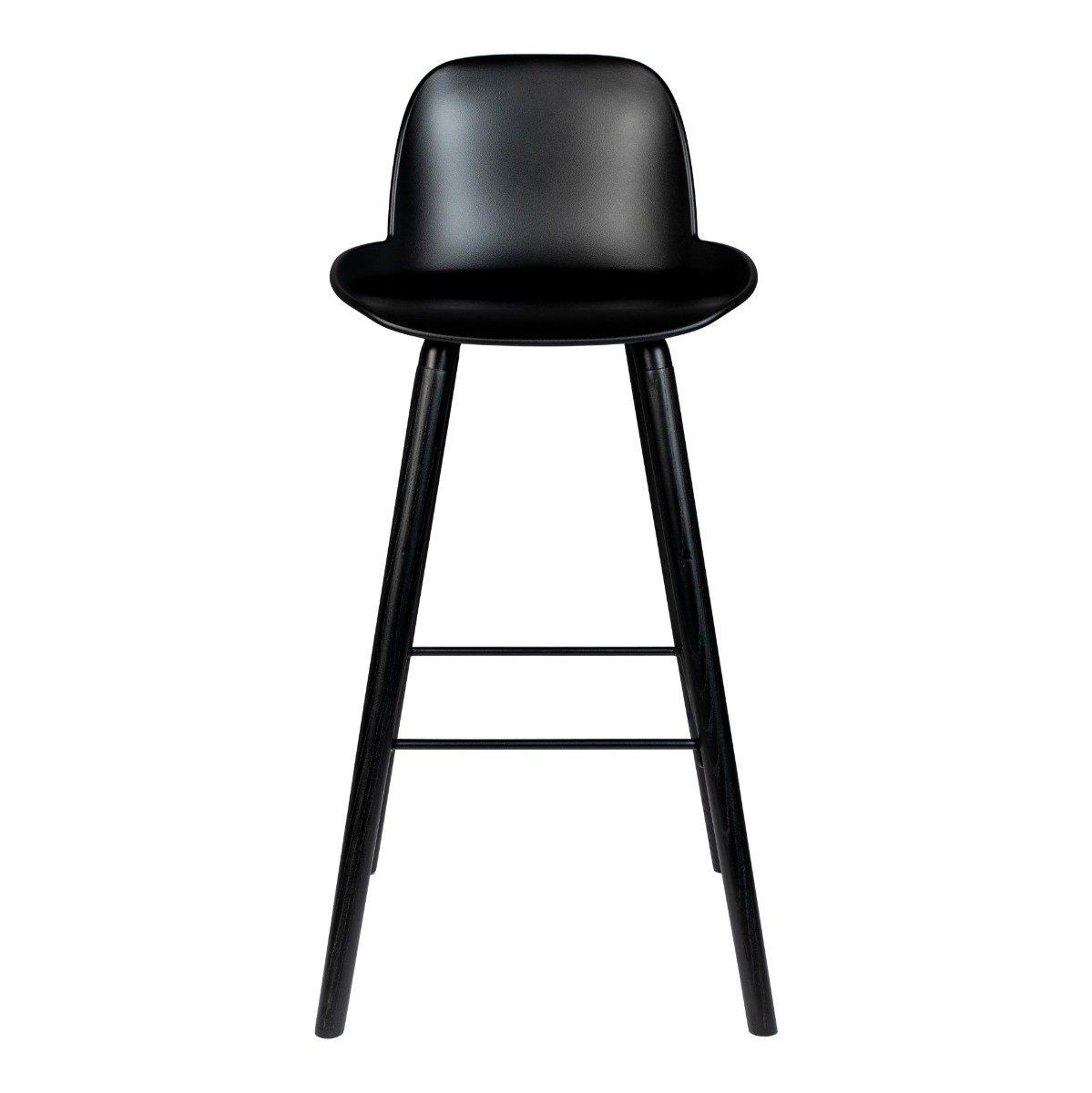 ZUIVER BARSTOOL ALBERT KUIP ALL BLACK - BARSTUHL--4