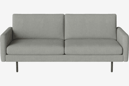 Bolia Scandinavia Remix 2½ Sitzer Sofa - 17 cm dicke, dunkel geölte Eiche--6