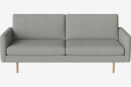 Bolia Scandinavia Remix 2½ Sitzer Sofa - 17 cm dicke, geölte Eiche--4