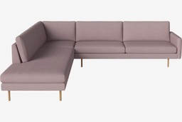 Bolia Scandinavia Remix 6 Sitzer Ecksofa Open End - 17 cm dicke, geölte Eiche - Links--12