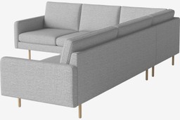 Bolia Scandinavia Remix 6 Sitzer Ecksofa 2 Ecke 3 - 17cm-weiß-pigmentierte-geölte-Eiche--13