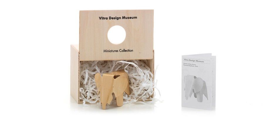 Vitra Plywood Elephant Miniatur--1