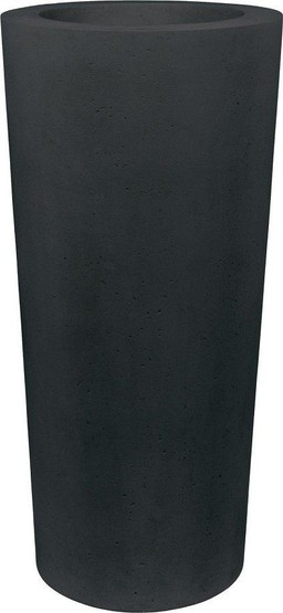 Morosi Polystone Conical Pflanzgefäss Anthrazit - 80 cm--0