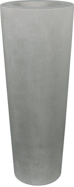 Morosi Polystone Conical Pflanzgefäss grau - 110 cm--2