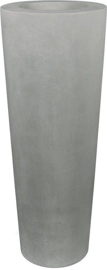Morosi Polystone Conical Pflanzgefäss grau - 110 cm--2