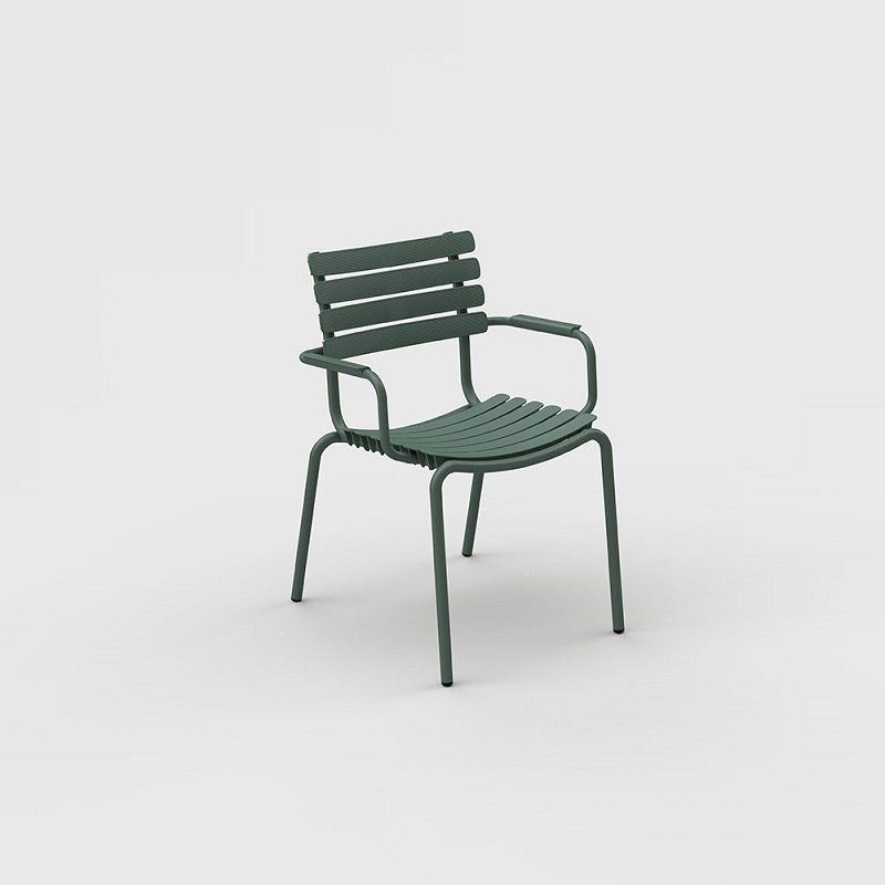 Houe Reclips Dining Chair - Olive green--6