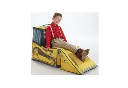 Marposa Sitzsack Bulldozer mit Hocker--2