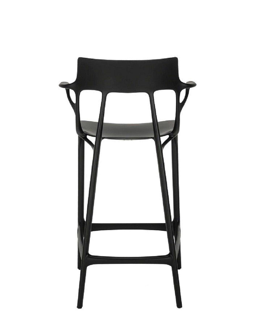 Kartell A.I. Stool Recycled - Schwarz - 75 cm--21