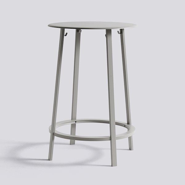 Hay Revolver Table - Sky Grey--1