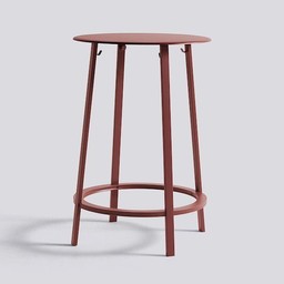 Hay Revolver Table - Red--2