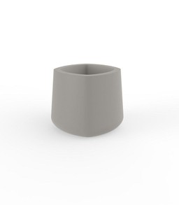 Vondom Ulm Square Pot 45X45X40   -  Basic Taupe--13