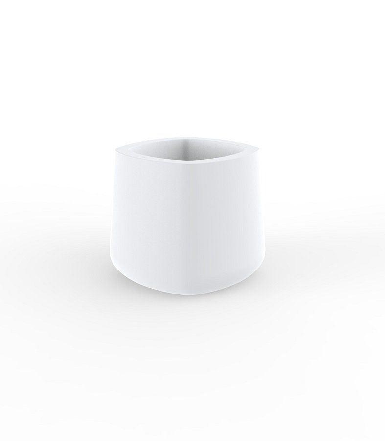 Vondom Ulm Square Pot 45X45X40   -  Lacquered White--18