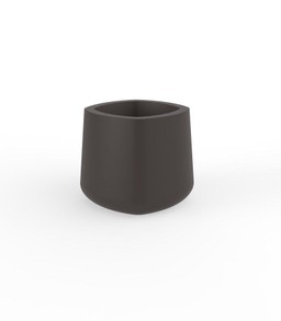 Vondom Ulm Square Pot 45X45X40   -  Lacquered Bronze--19