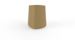 Vondom Ulm High Square 61X61X75  - Simple Beige--3