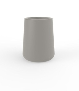 Vondom Ulm High Round Ø49X60  -  Self-Watering Taupe--39