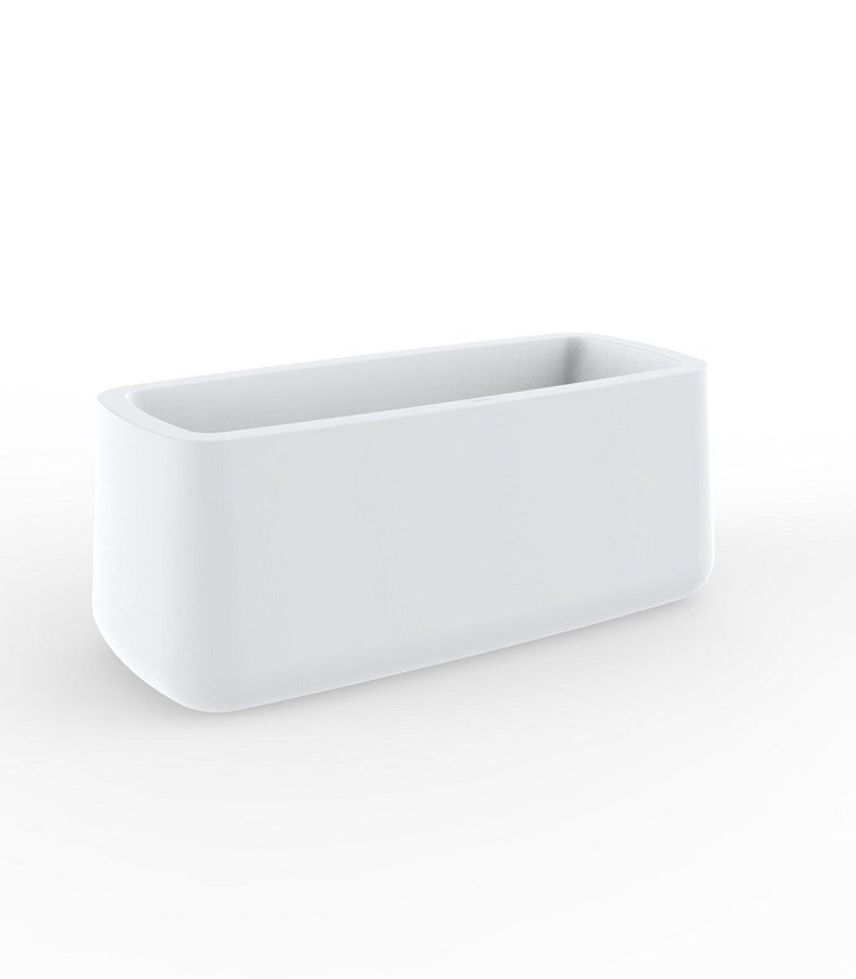 Vondom Ulm Jardiniere 84X34X30 - Lacquered White--18