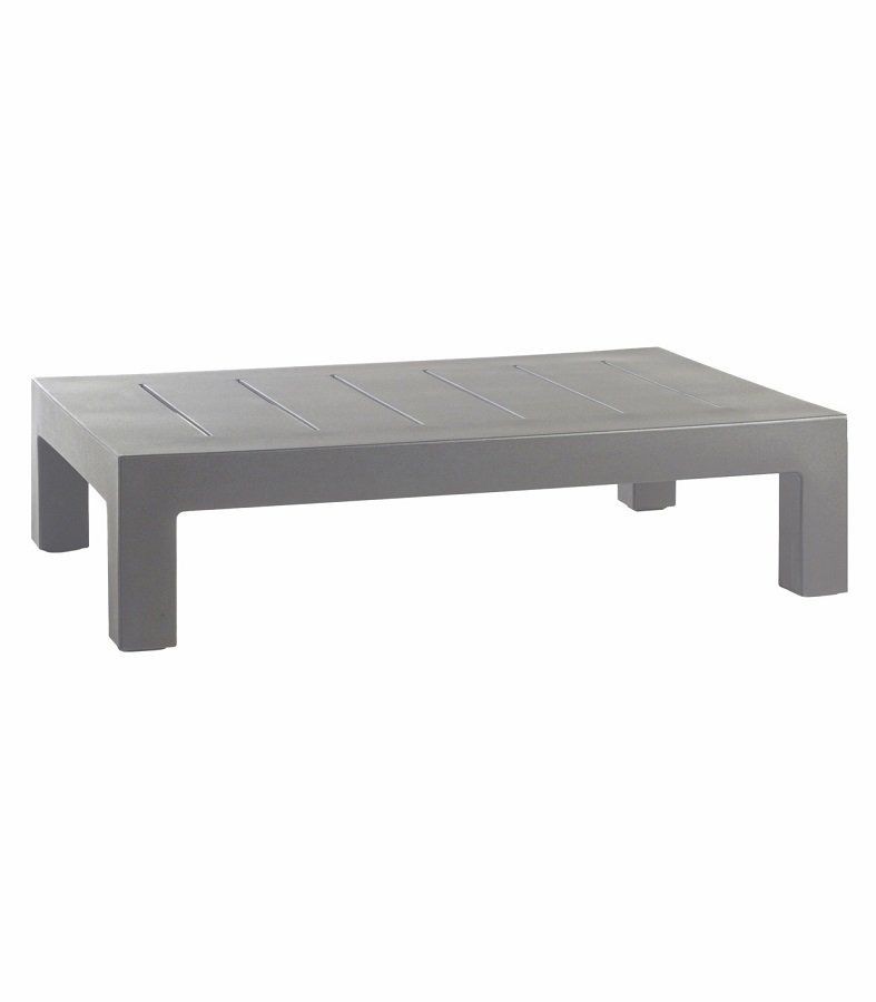 Vondom Jut Coffee Table 120X80X30 - Basic Steel--1