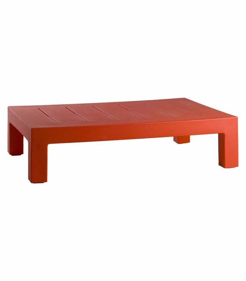 Vondom Jut Coffee Table 120X80X30 - Basic Red --12