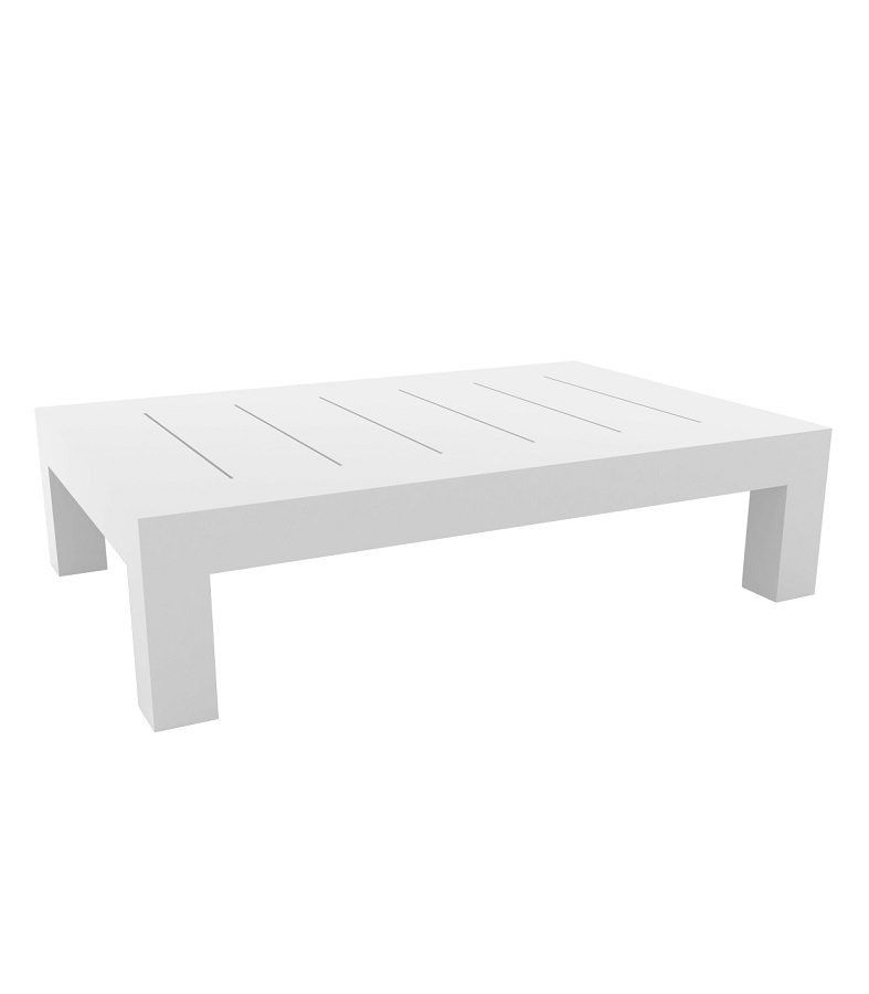 Vondom Jut Coffee Table 120X80X30 - Lacquered White--17