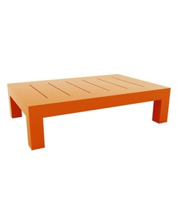 Vondom Jut Coffee Table 120X80X30 - Lacquered Orange--21