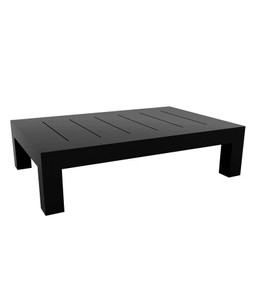 Vondom Jut Coffee Table 120X80X30 - Lacquered Black--23