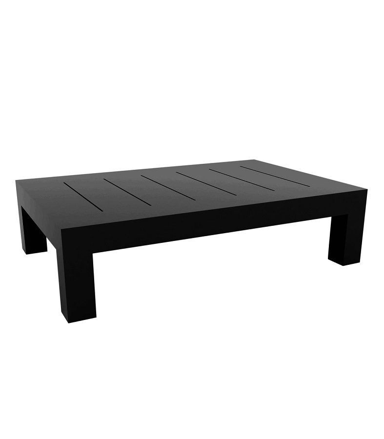 Vondom Jut Coffee Table 120X80X30 - Lacquered Black--23