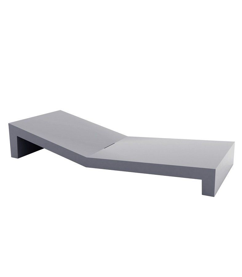 Vondom Jut Sun Chaise - Lacquered Steel--17