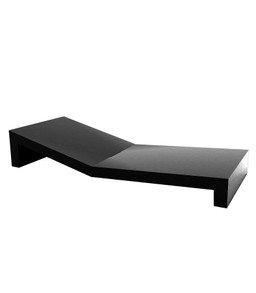 Vondom Jut Sun Chaise - Lacquered Anthracite--19