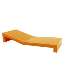 Vondom Jut Sun Chaise - Lacquered Orange--24