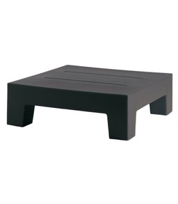 Vondom Jut Sun Chaise Table 60x60x20 - Basic Anthracite--6