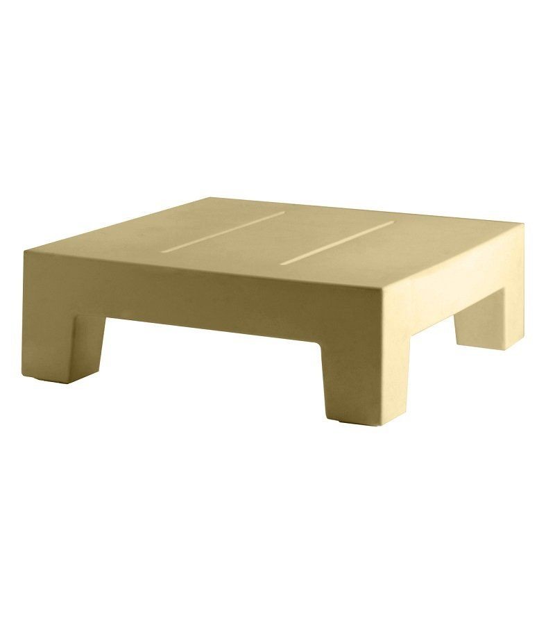 Vondom Jut Sun Chaise Table 60x60x20 - Basic Beige--5