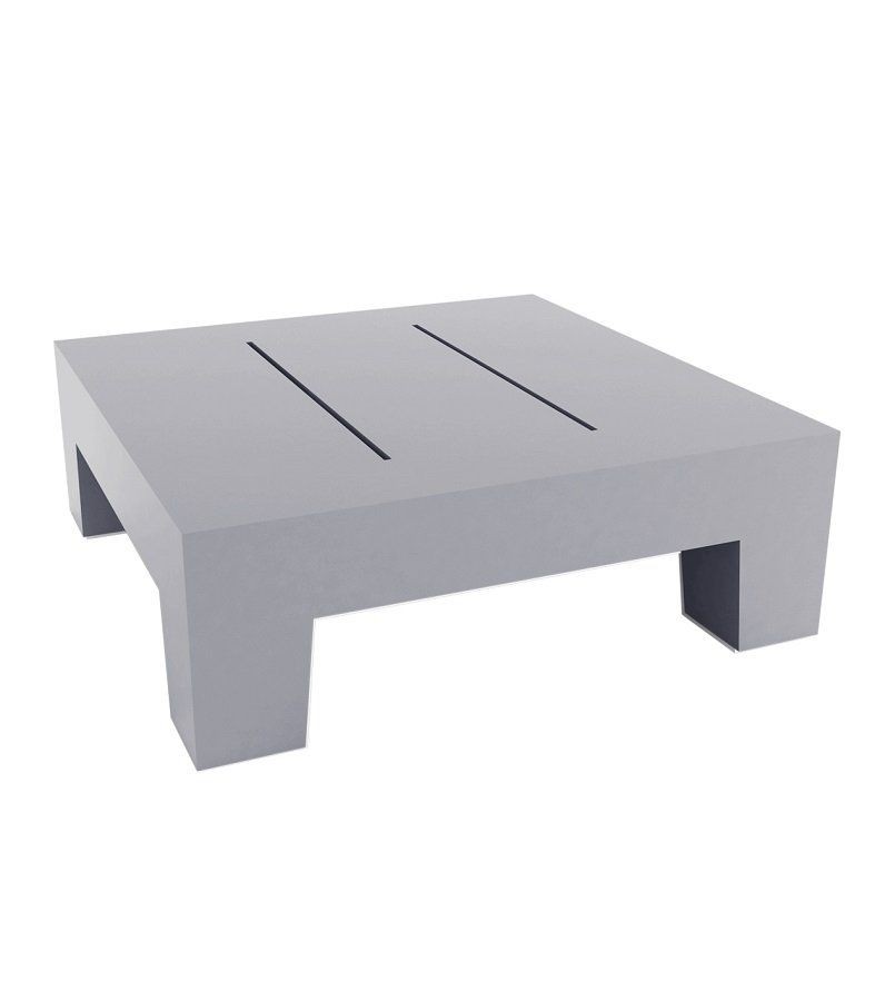 Vondom Jut Sun Chaise Table 60x60x20 - Lacquered Steel--17