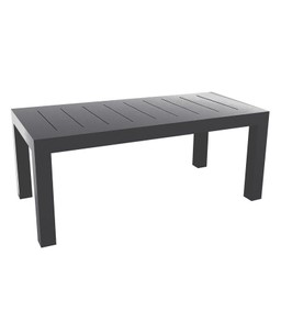 Vondom Jut Table 180X90X75 - Lacquered Anthracite--14