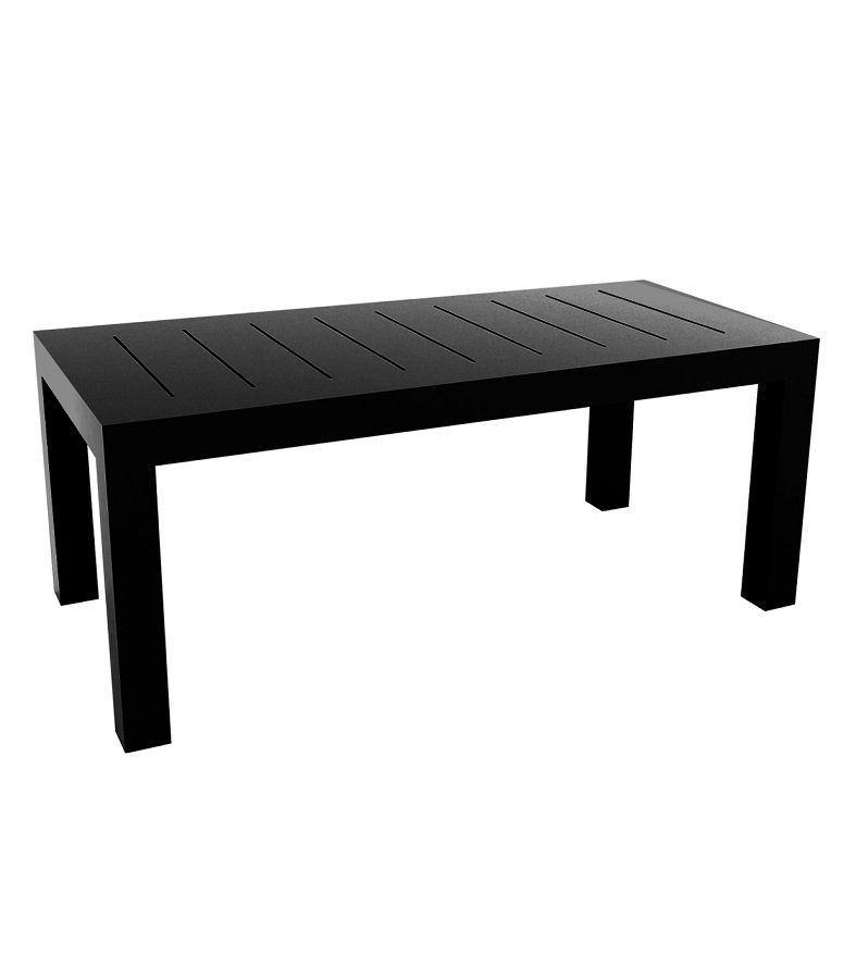 Vondom Jut Table 180X90X75 - Lacquered Black--22